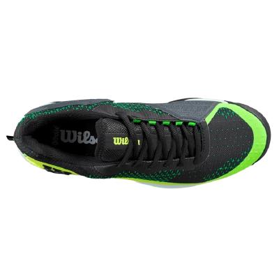 Кроссовки мужские Wilson Rush Pro Extra Duty M (Black/Safety Yellow/Green)