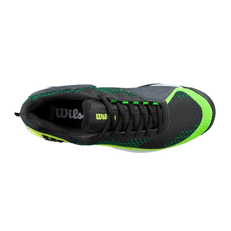 Кроссовки мужские Wilson Rush Pro Extra Duty M (Black/Safety Yellow/Green)