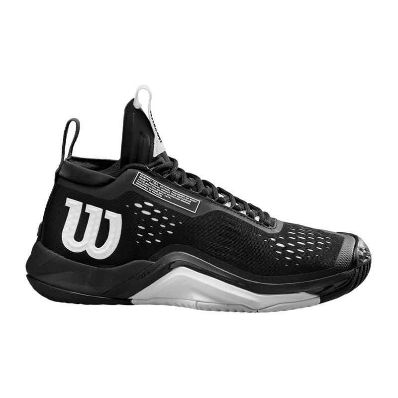 Кроссовки мужские Wilson Rush Pro Tour Mid M (Black/White/Black)