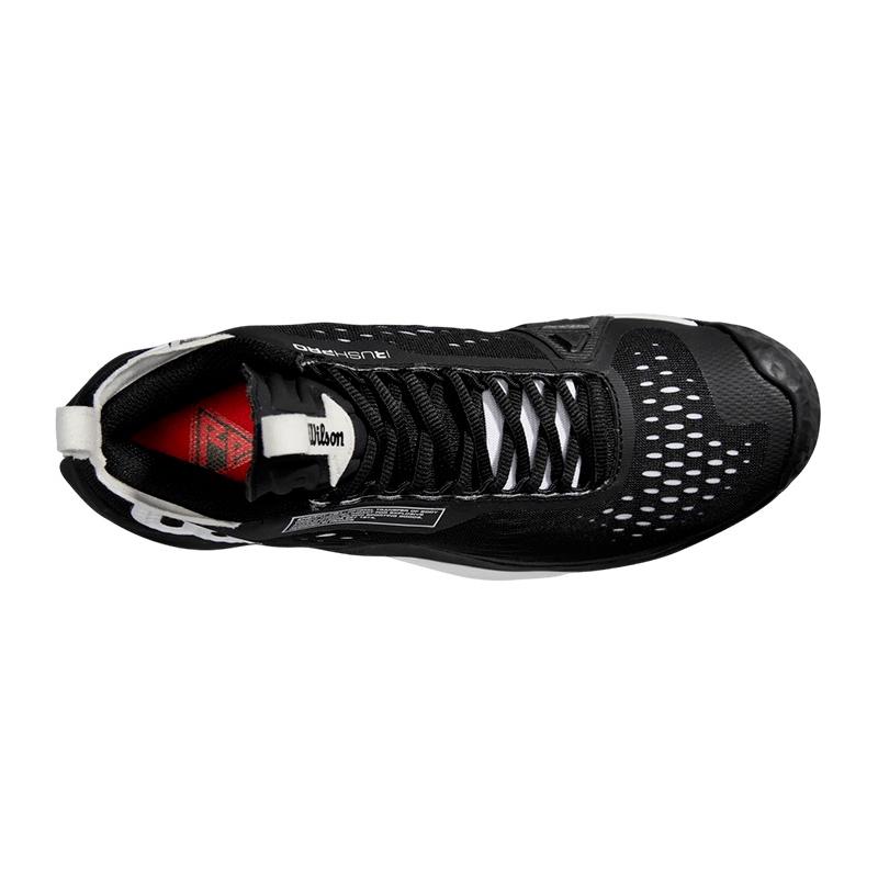 Кроссовки мужские Wilson Rush Pro Tour Mid M (Black/White/Black)