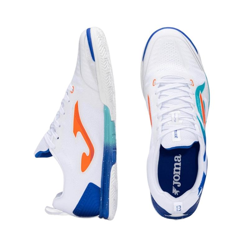 Кроссовки мужские Joma Tactico 2576 White/Royal Indoor