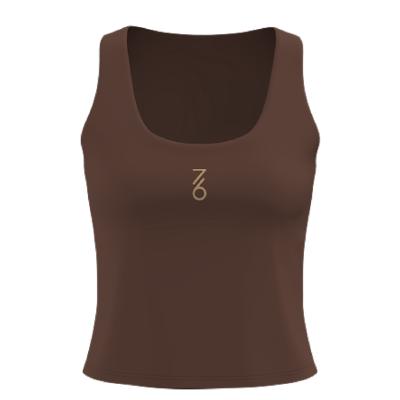 Майка женская Nata Sleeveless T-shirt - Shaved Chocolate
