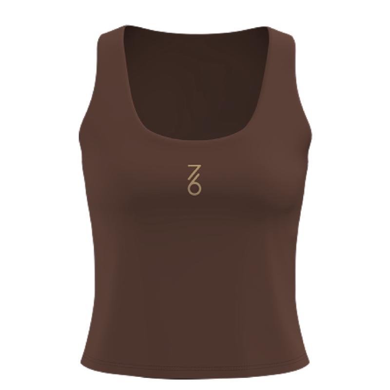 Майка женская Nata Sleeveless T-shirt - Shaved Chocolate