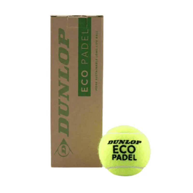 Мячи для падел Dunlop Eco Padel 3 мяча