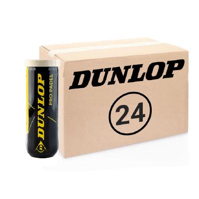 Мячи для падел Dunlop Pro Padel 72 мяча (24 по 3)