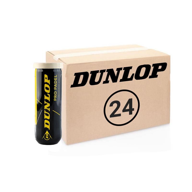 Мячи для падел Dunlop Pro Padel 72 мяча (24 по 3)