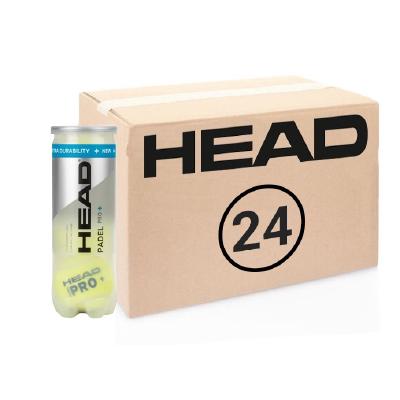 Мячи для падел Head Padel Pro+ 72 мяча (24 x 3)