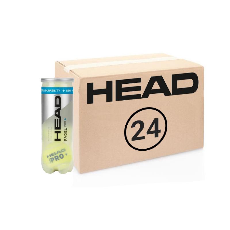 Мячи для падел Head Padel Pro+ 72 мяча (24 x 3)