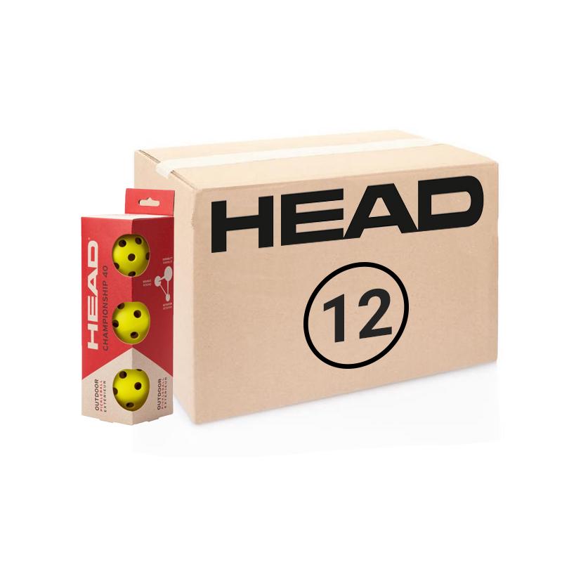 Мячи для пиклбола Head Championship 26 36 мячей (12 х 3)