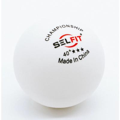 Мячи для настольного тенниса SELFIT Championship 3* (три звезды), 40+ (50 шт.)