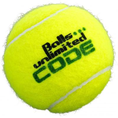 Теннисные мячи Unlimited Code Green (пакет 60 мячей)