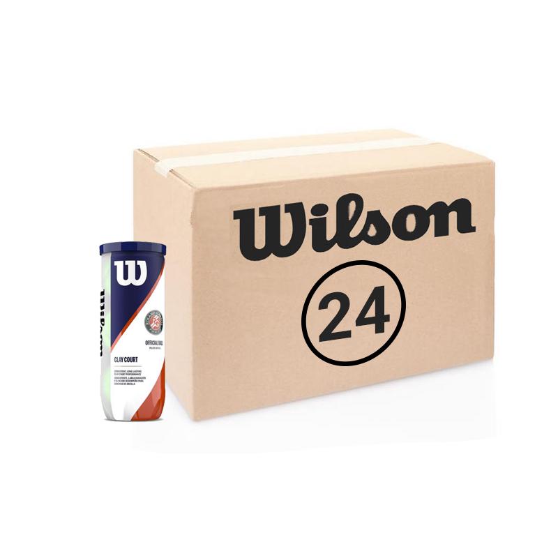 Теннисные мячи Wilson Roland Garros Clay Court 72 (24*3) мяча