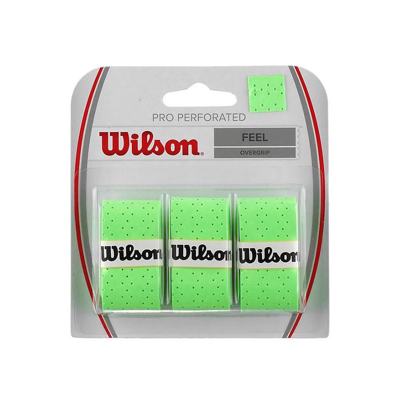 Намотка овегрип Wilson Pro Overgrip Perforated Green