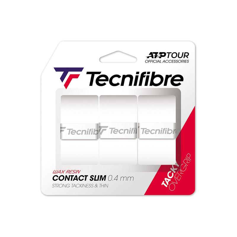 Намотка овергрип Tecnifibre Contact Slim 3pcs (Белый)
