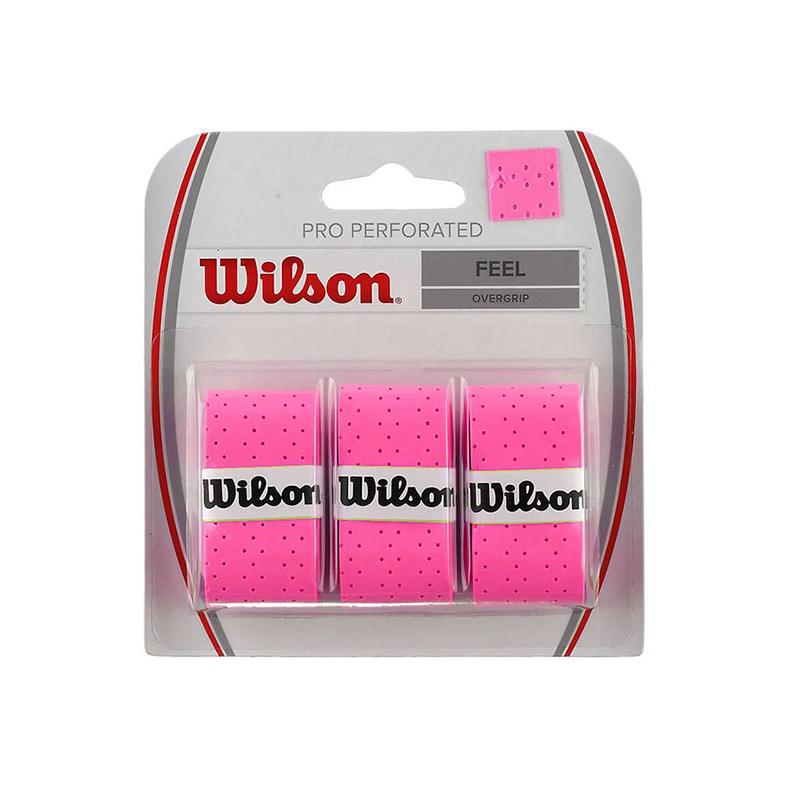 Намотка овергрип Wilson Pro Overgrip Perforated Pink