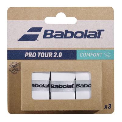 Намотка Babolat Pro Tour 2.0 White 3 штуки