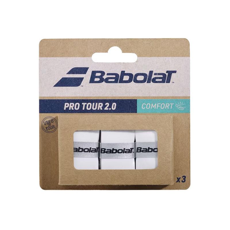 Намотка Babolat Pro Tour 2.0 White 3 штуки