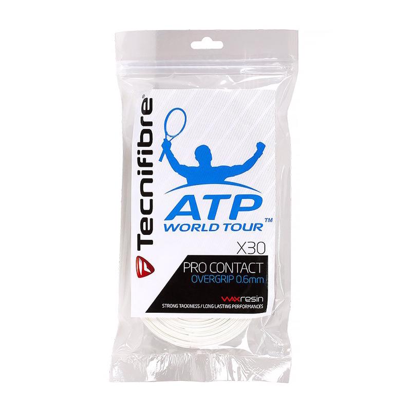 Намотка Tecnifibre Pro Contact White 30 штук