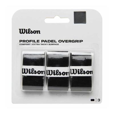 Овергрип Wilson Profile Padel Black 3 штуки