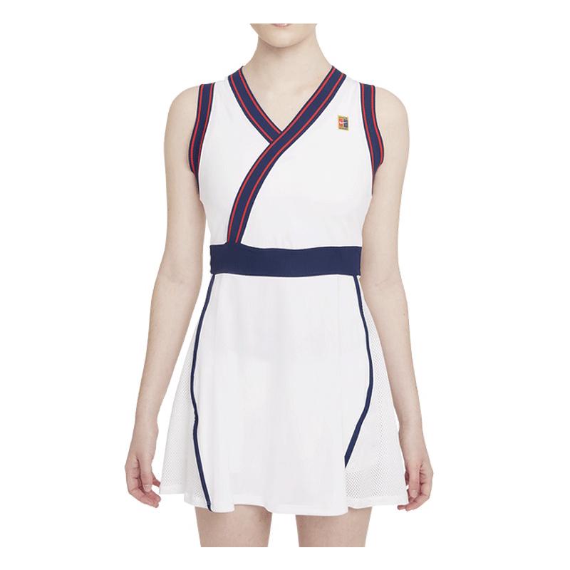 Платье Nike Court Dri-Fit Slam W (Белый/Синий/Красный)