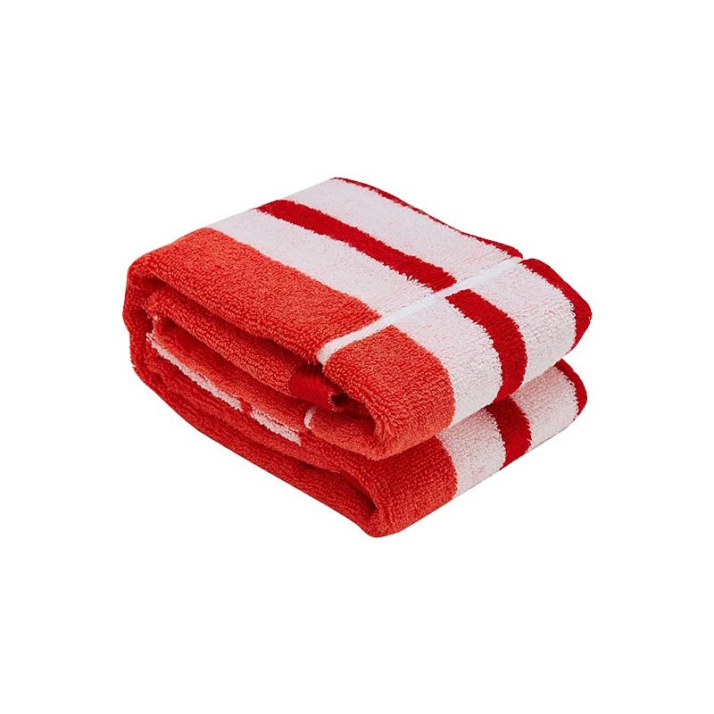 Полотенце Taan Towel 100x34 Bamboo carbon (Красный)