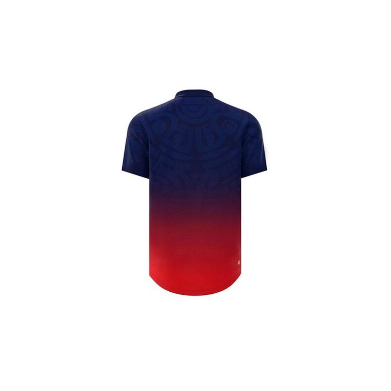 Поло мужское Bidi Badu Colortwist Blue/Red