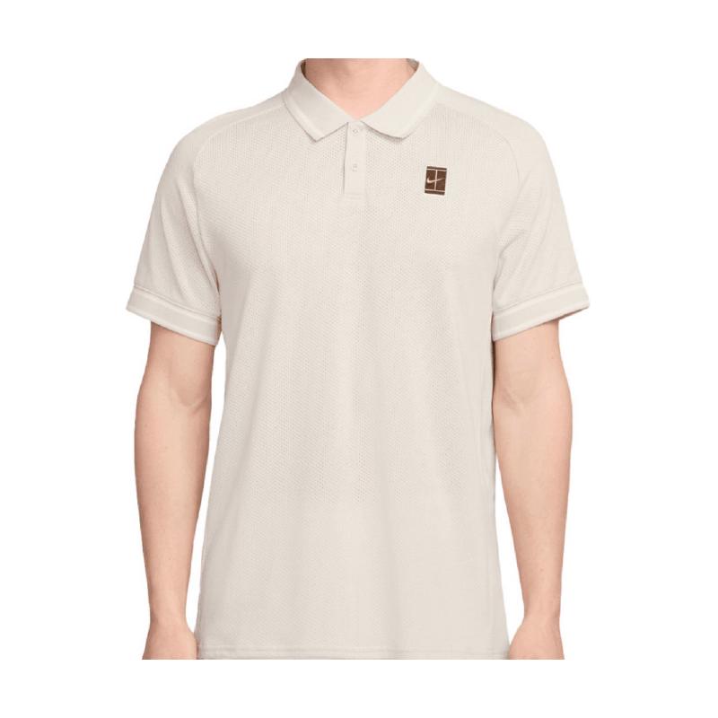 Поло мужское Nike Court Heritage - Light Orewood Brown