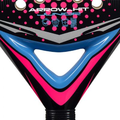 Ракетка для падела Adidas Arrow Hit Junior 3.5 Black/Pink (2026)