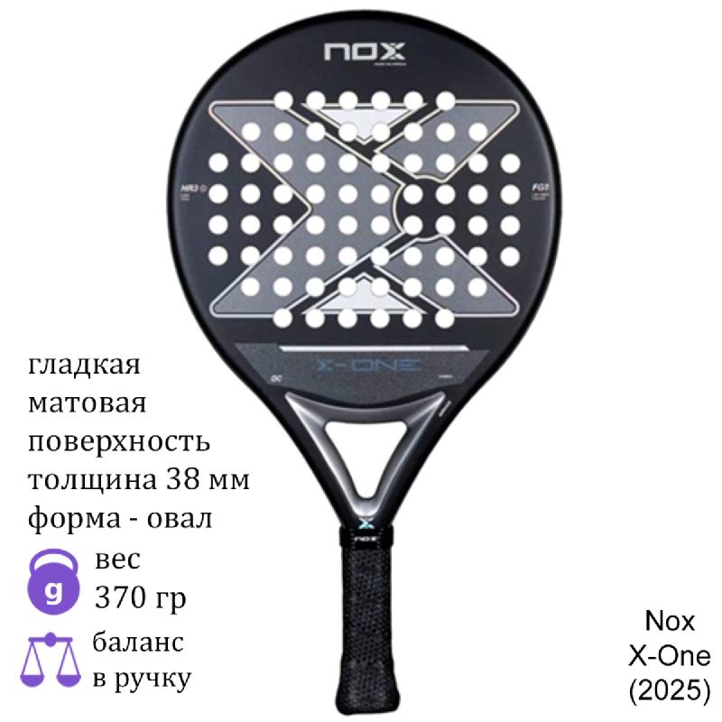 Ракетка для падела Nox X-One (2025)