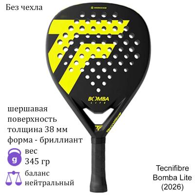 Ракетка для падела Tecnifibre Bomba Lite (2026)