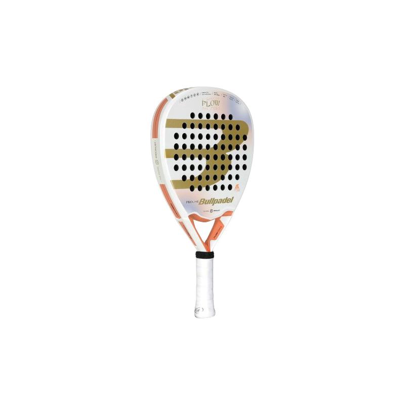 Ракетка для падел Bullpadel FLOW WOMAN 24 White/Gold