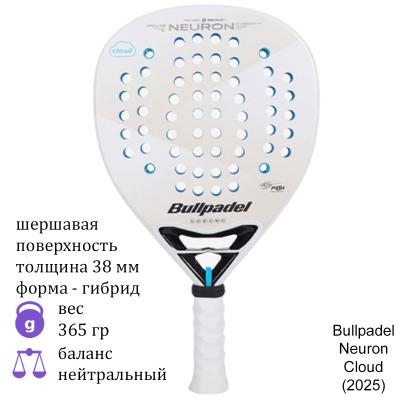 Ракетка для падела Bullpadel Neuron Cloud (2025)