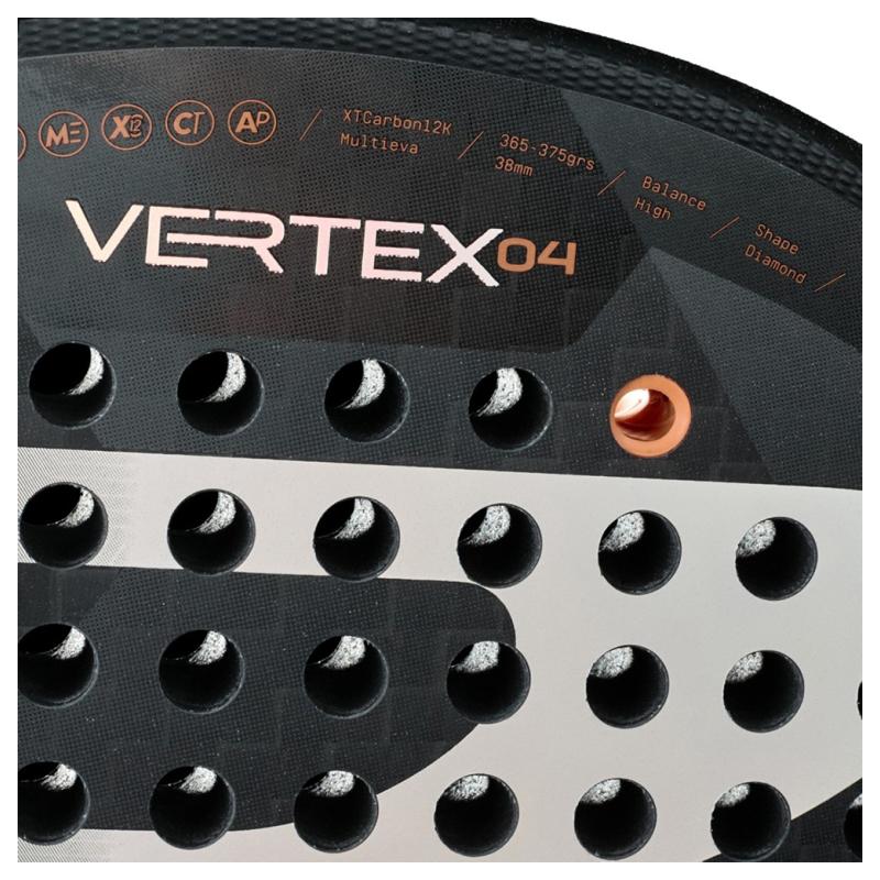 Ракетка для падел Bullpadel Vertex 04 Black/Bronze (2025)