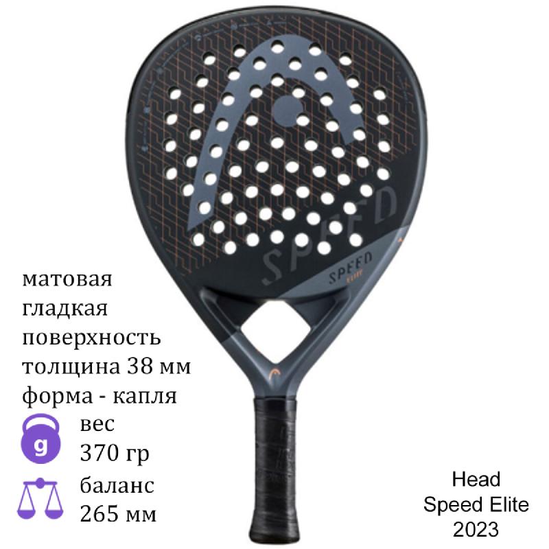Ракетка для падел Head Speed Elite 2023