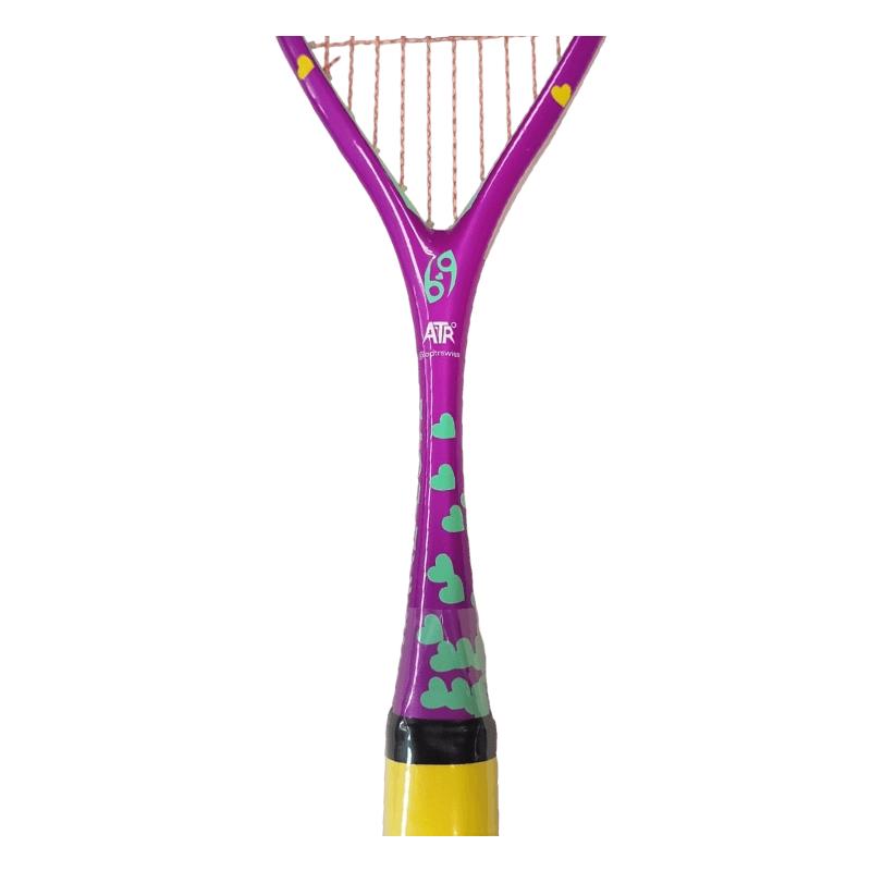 Ракетка для сквоша Harrow Reflex 120 Squash Racquet (Purple/Yellow)