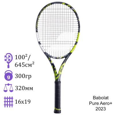 Теннисная ракетка Babolat Pure Aero+ 2023