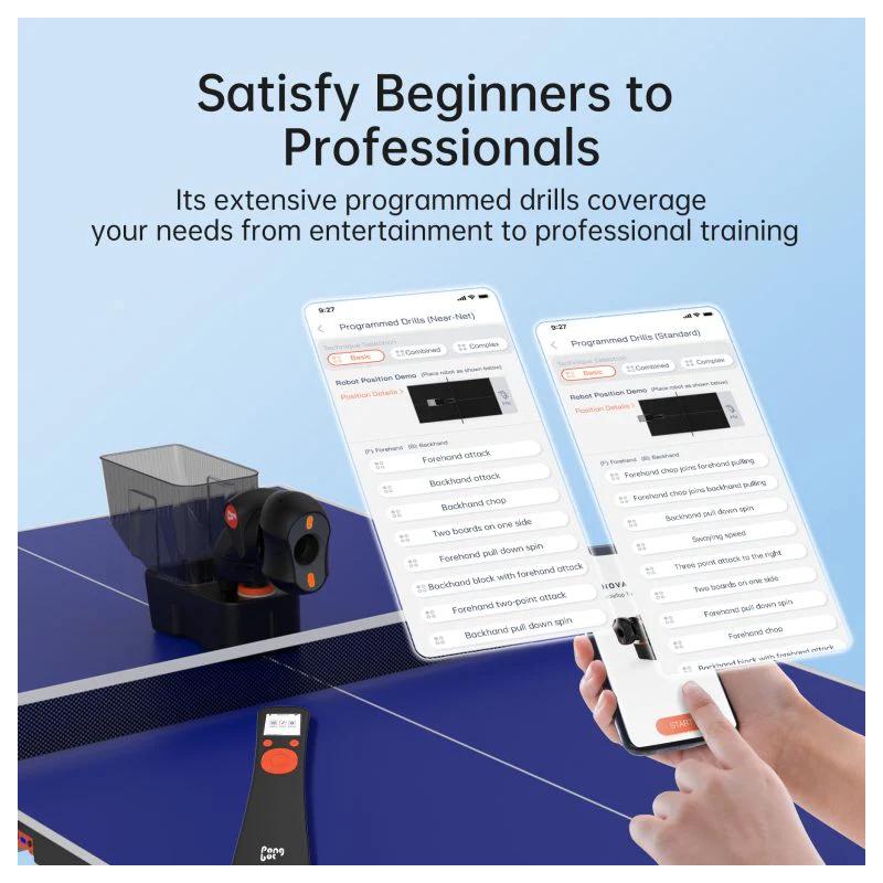 Робот для настольного тенниса Pongbot Nova S Pro