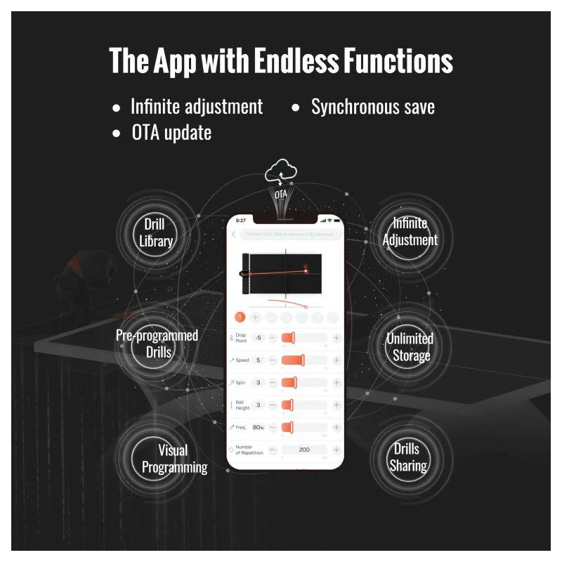 Робот для настольного тенниса Pongbot Omni S Pro