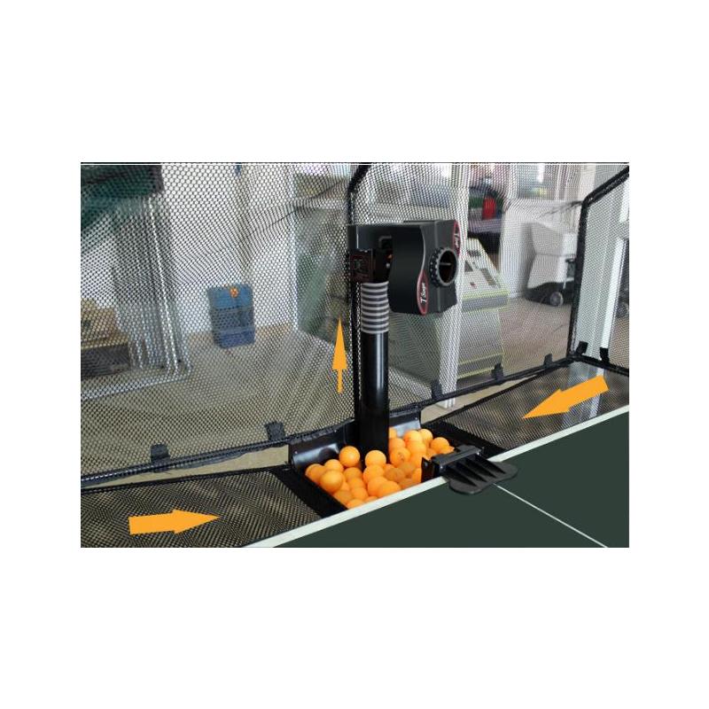 Робот для настольного тенниса SIBOASI D899 + сетка для улавливания мячей + пакет мячей