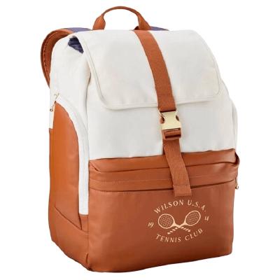 Рюкзак Wilson Heritage V2 Backpack (Синий/Белый/Коричневый)