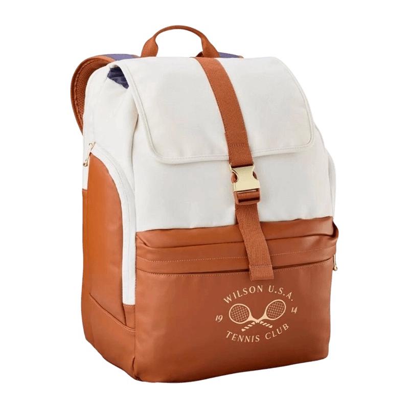 Рюкзак Wilson Heritage V2 Backpack (Синий/Белый/Коричневый)