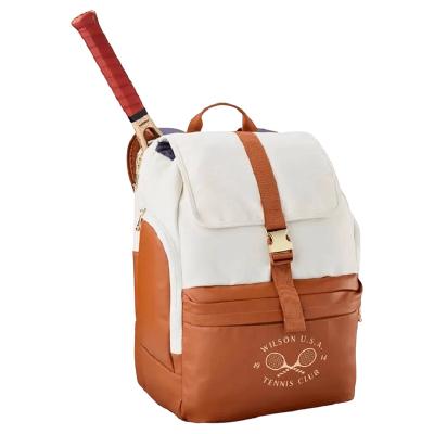 Рюкзак Wilson Heritage V2 Backpack (Синий/Белый/Коричневый)