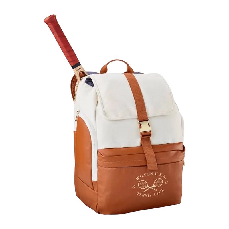 Рюкзак Wilson Heritage V2 Backpack (Синий/Белый/Коричневый)