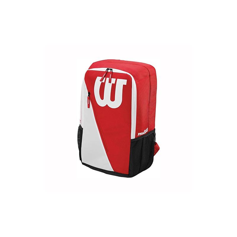 Теннисный рюкзак Wilson Match 3 красно-белый