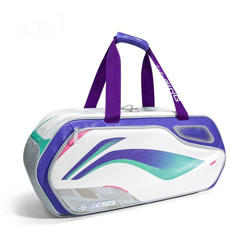 Сумка для бадминтона 6 ракеток Li-NING ABJU013-2 White/Purple
