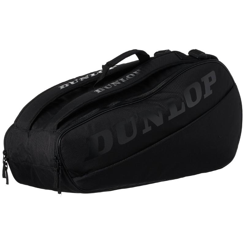 Сумка теннисная Dunlop CX Club 10 RKT - black/black