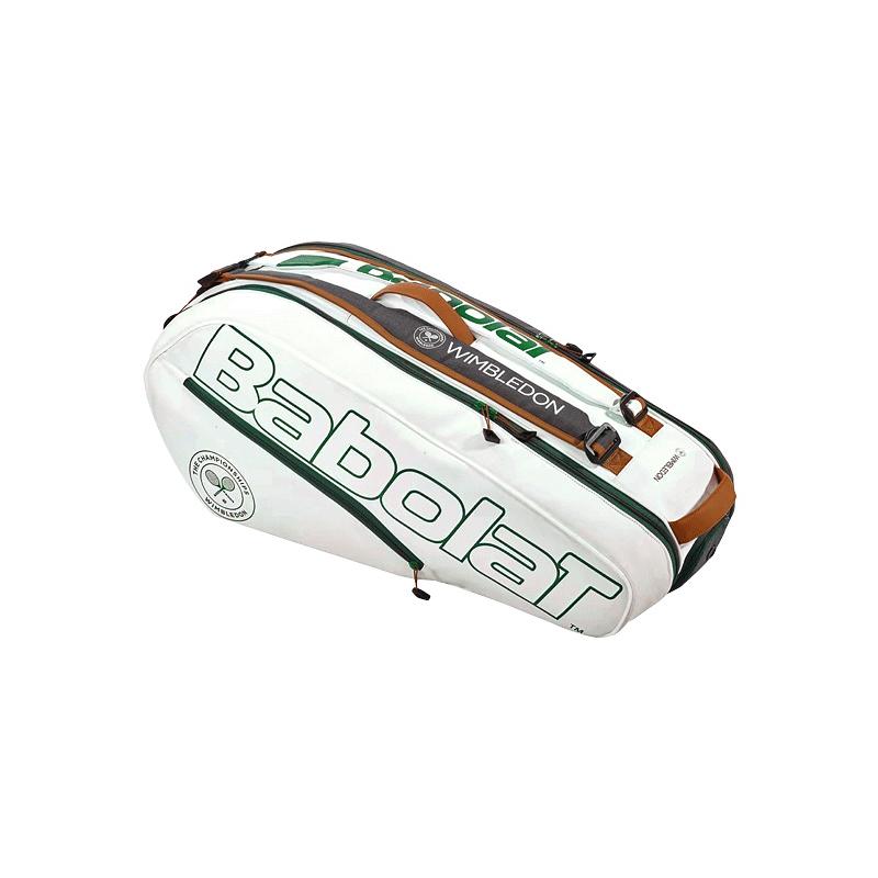 Сумка Babolat Pure x6 Wimbledon (Белый/Зеленый 225)