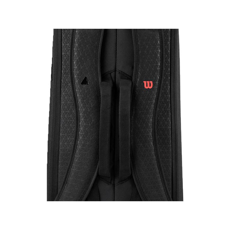 Сумка Wilson Clash V3 6PK Black/Infrared