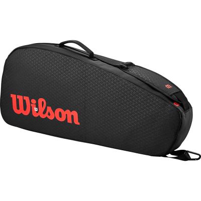 Сумка Wilson Clash V3 Super Tour 3PK Black/Infrared