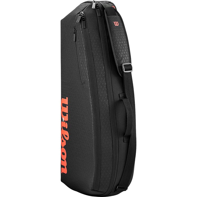 Сумка Wilson Clash V3 Super Tour 3PK Black/Infrared